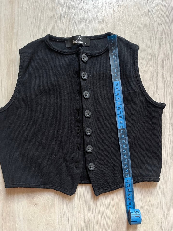 Mini yelek crop - Görsel 2