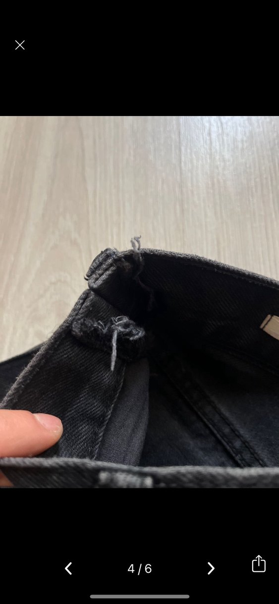 Mango Denim Mini Etek - Görsel 4