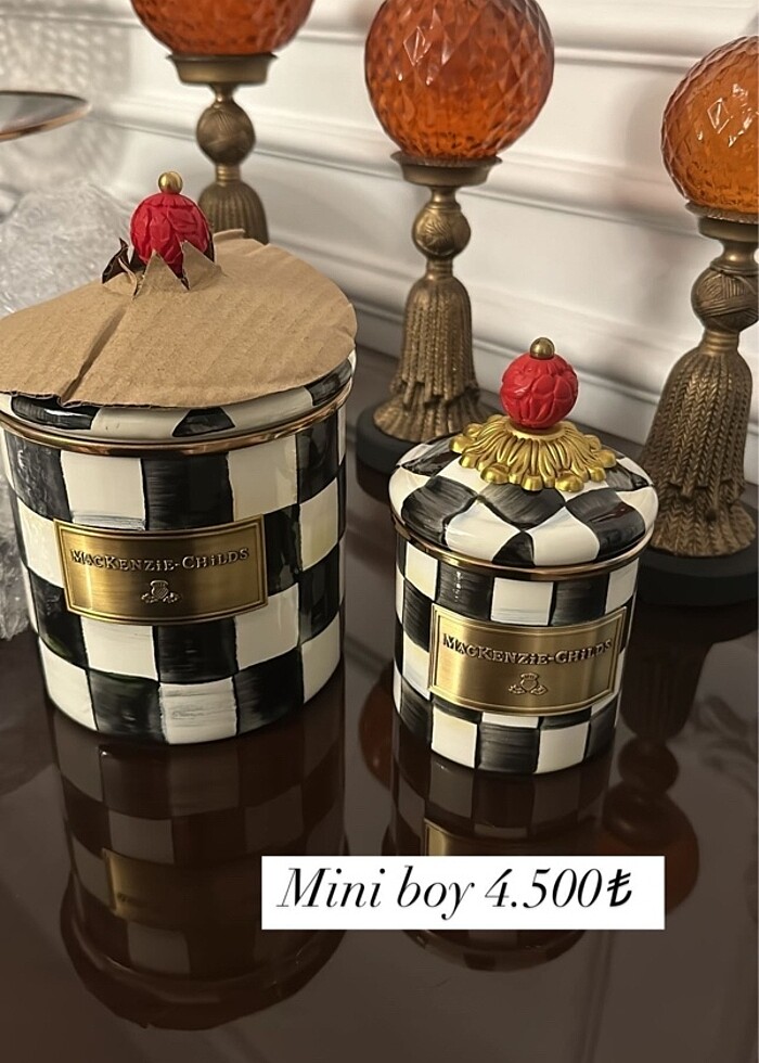 Mackenzie kavanoz set ve sunumluk - Görsel 2