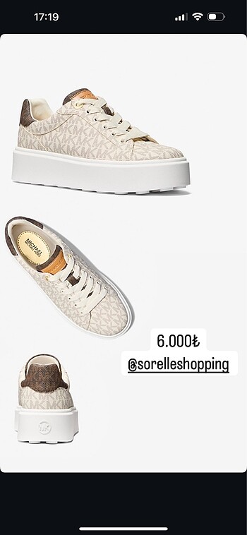 Micheal kors babet 0 orijinal faturalı üründür - Görsel 8