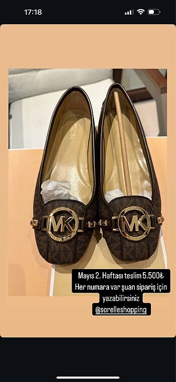 Micheal kors babet 0 orijinal faturalı üründür