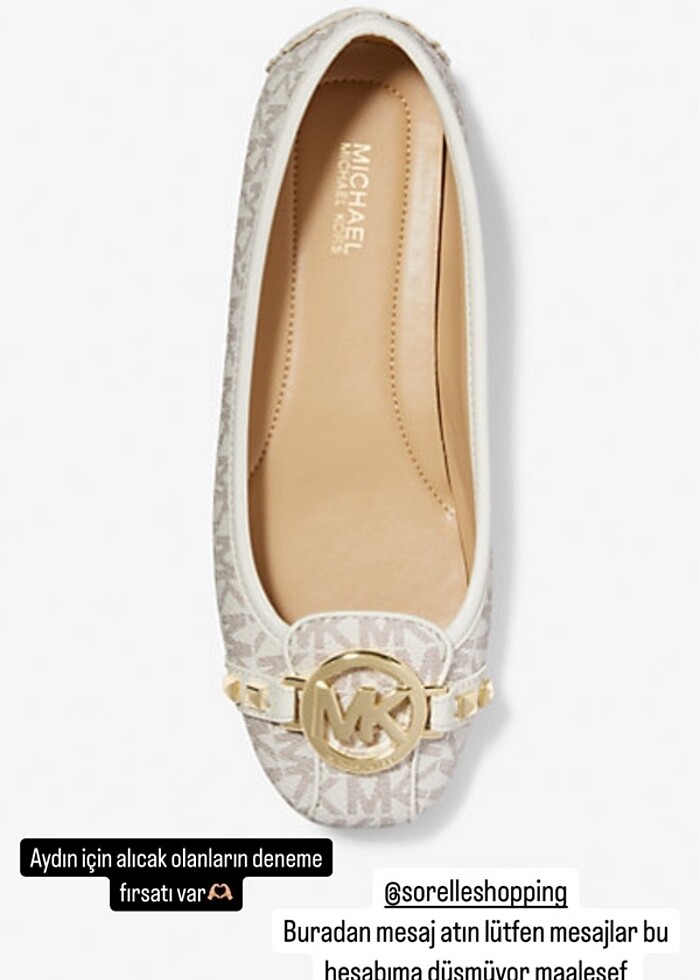 Micheal kors babet 0 orijinal faturalı üründür - Görsel 3