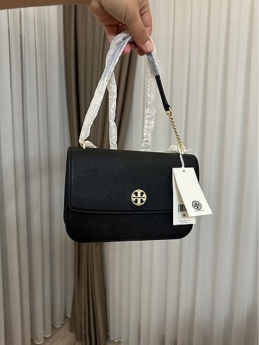 Tory burch siyah çanta - Görsel 2