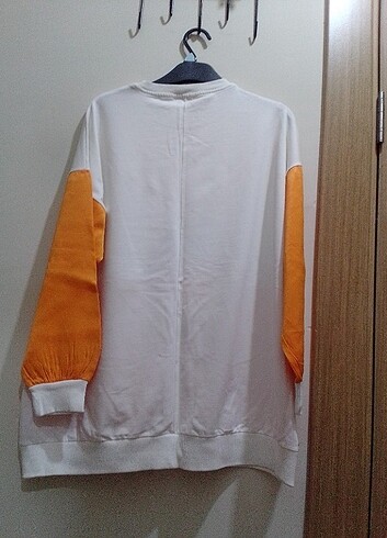 40 Beden turuncu Renk Oversize