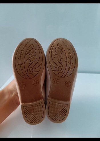 Kızlar için Pembe Fiyonk Detaylı Babet - Görsel 4