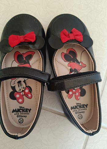 Kız Çocuk Siyah Fiyonklu Babet Ayakkabı - Görsel 3