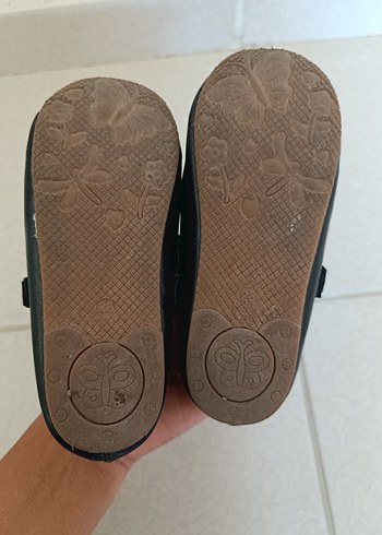 Kız Çocuk Siyah Fiyonklu Babet Ayakkabı - Görsel 5