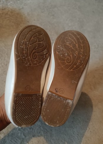 Kız Çocuk Beyaz Tokalı Babet - Görsel 5