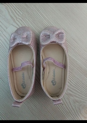 Pembe Fiyonklu Kız Çocuk Babet - Görsel 7