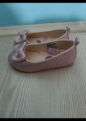 Pembe Fiyonklu Kız Çocuk Babet - Görsel 2