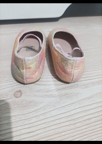 Kız Çocuk Çok Renkli Simli Babet Ayakkabı - Görsel 6