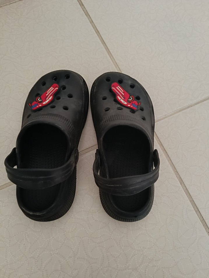 Erkek Çocuk Siyah Kaydırmaz Terlik - Görsel 4