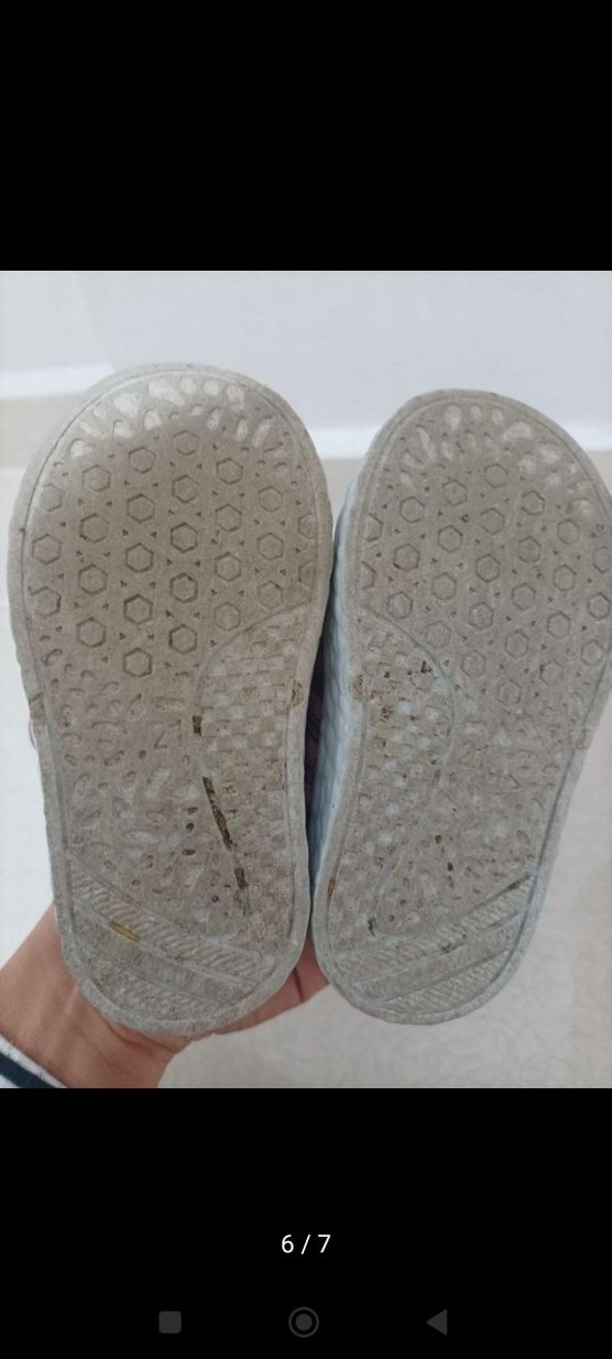 Kız Çocuk Pembe Spor Ayakkabı Velcro - Görsel 4