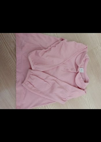 Pembe Bebek Kız Uzun Kollu Takım - Görsel 3