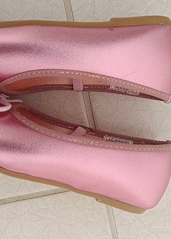 Kız Çocuk Pembe Fiyonk Detaylı Babet - Görsel 7