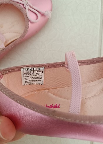 Kız Çocuk Pembe Fiyonk Detaylı Babet - Görsel 6