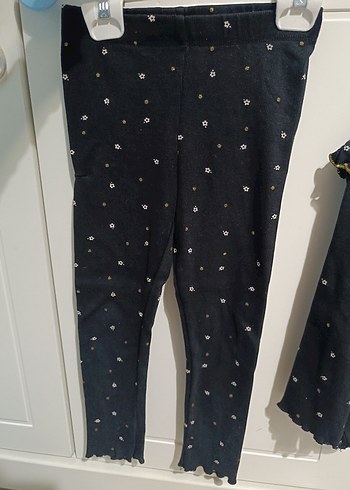 Siyah Uzun Kollu Bebek Kız Takımı - Görsel 5