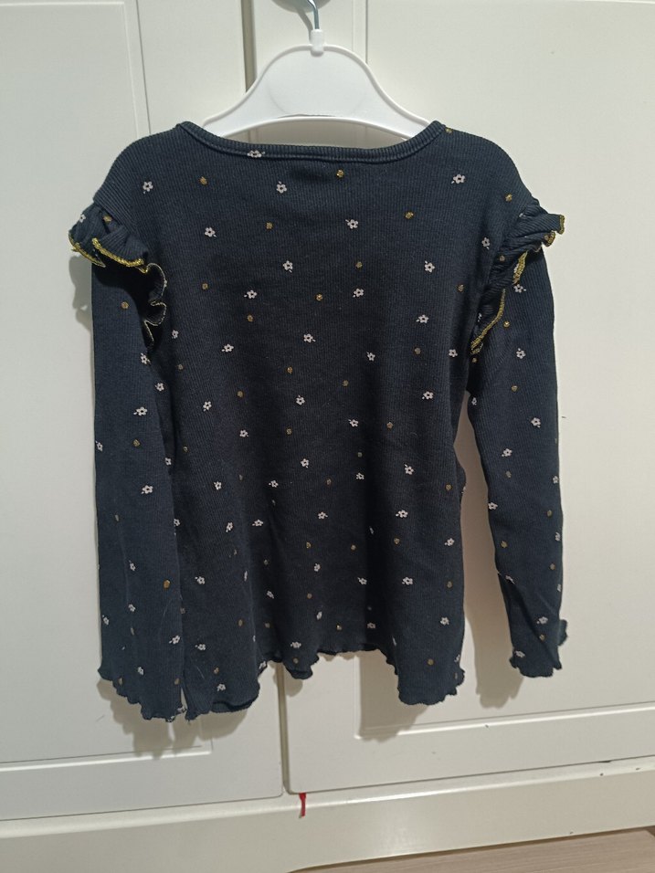 Siyah Uzun Kollu Bebek Kız Takımı - Görsel 4