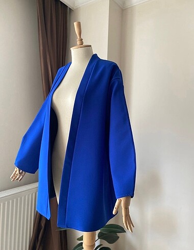 Saks kimono ceket