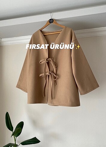 Zara Bağlamalı kaşe kaban
