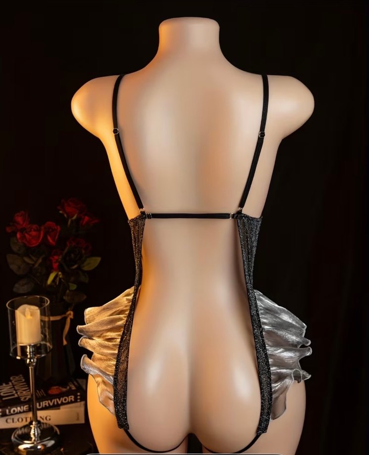 Gri Strappy Fiyonk Detaylı Bustiyer fantezi 0 ürün - Görsel 3