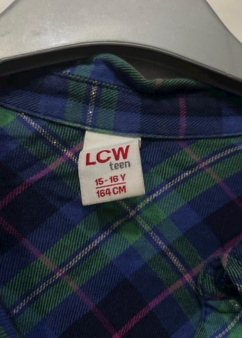 Düğmeli Çok Renkli Çocuk Gömlek - Görsel 2