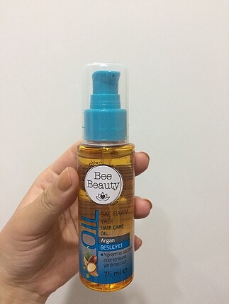 Argan yağlı saç bakım yağı sadece denendi