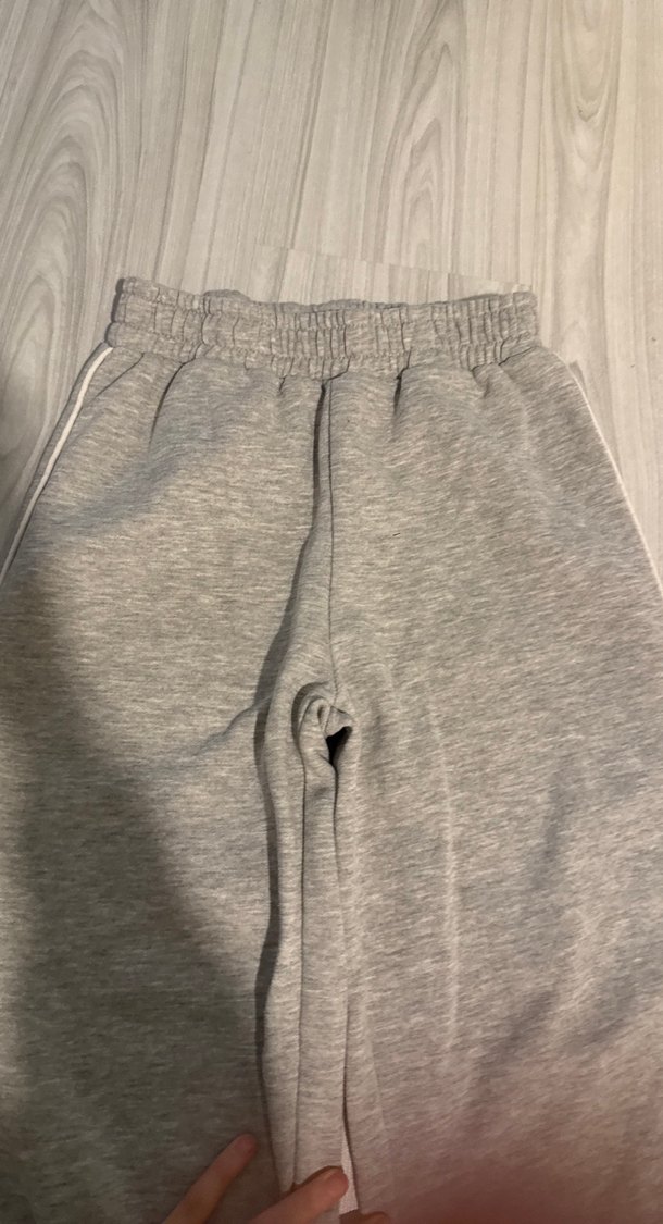 Gri Midi Rahat Kesim Çocuk Eşofman - Görsel 2