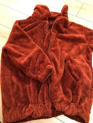 Peluş mont