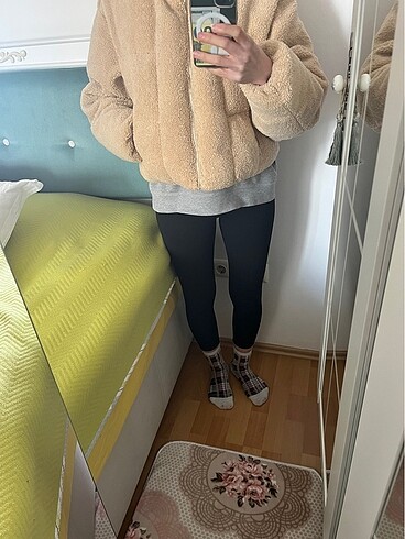 xs Beden camel Renk Suni yün ceket
