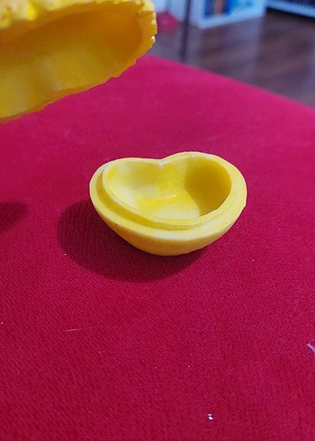 Sarı Renkli Sevimli Çift Figürin - Görsel 2