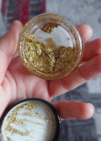 LYKD Glow Jelly Glitter - Zengin Altın Rengi - Görsel 3