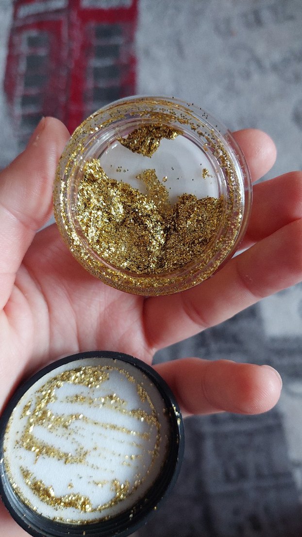 LYKD Glow Jelly Glitter - Zengin Altın Rengi - Görsel 3