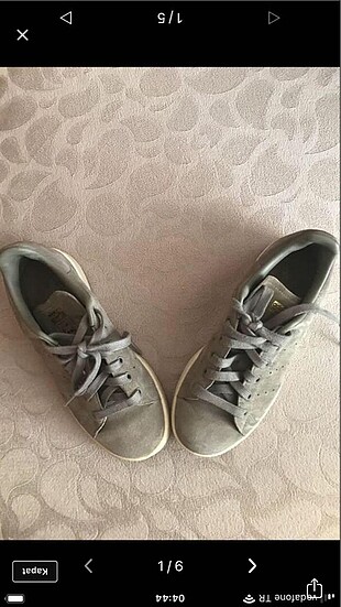 Adidas stan Smith spor ayakkabı 36.5 numara