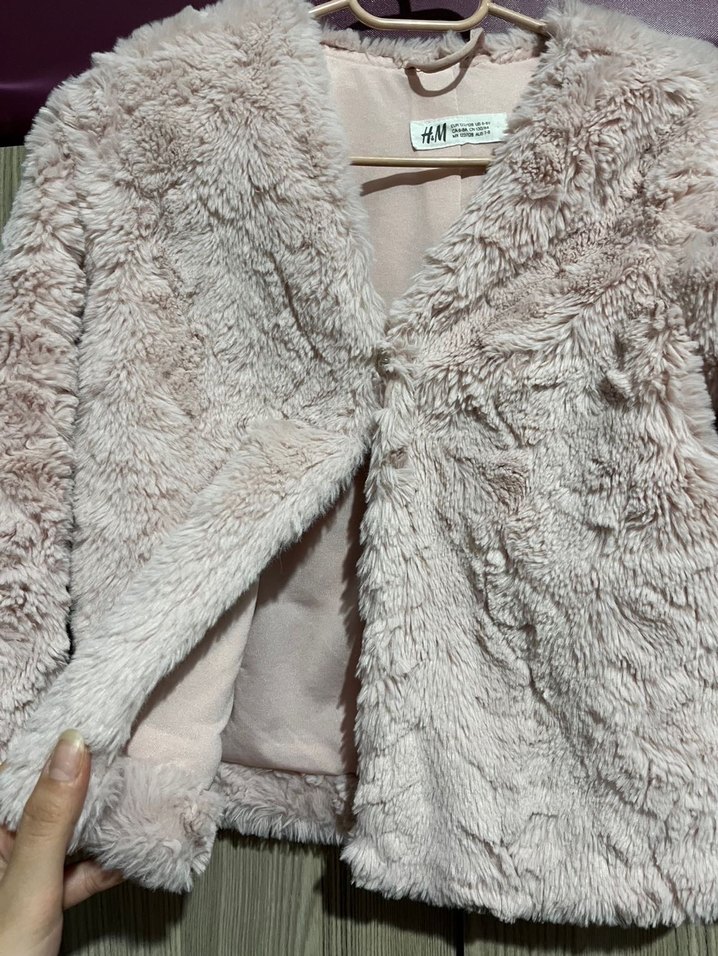 Hm Peluş çocuk kaban - Görsel 5