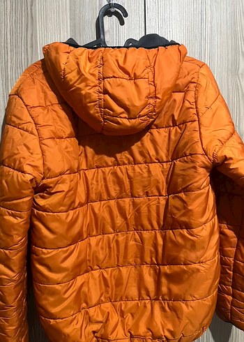 Kahverengi Fermuarlı Erkek Mont - Görsel 4