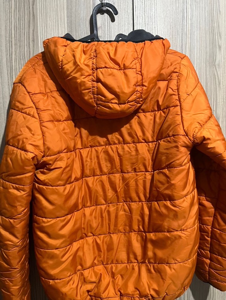 Kahverengi Fermuarlı Erkek Mont - Görsel 4