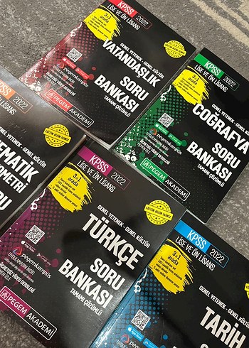 KPSS pegem akademi Soru Bankaları Seti - Görsel 2