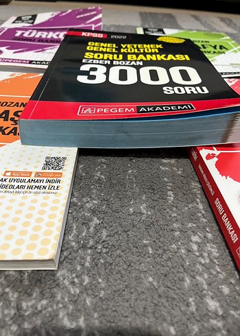 KPSS pegem Ezberbozan Soru Bankası Seti - Görsel 2