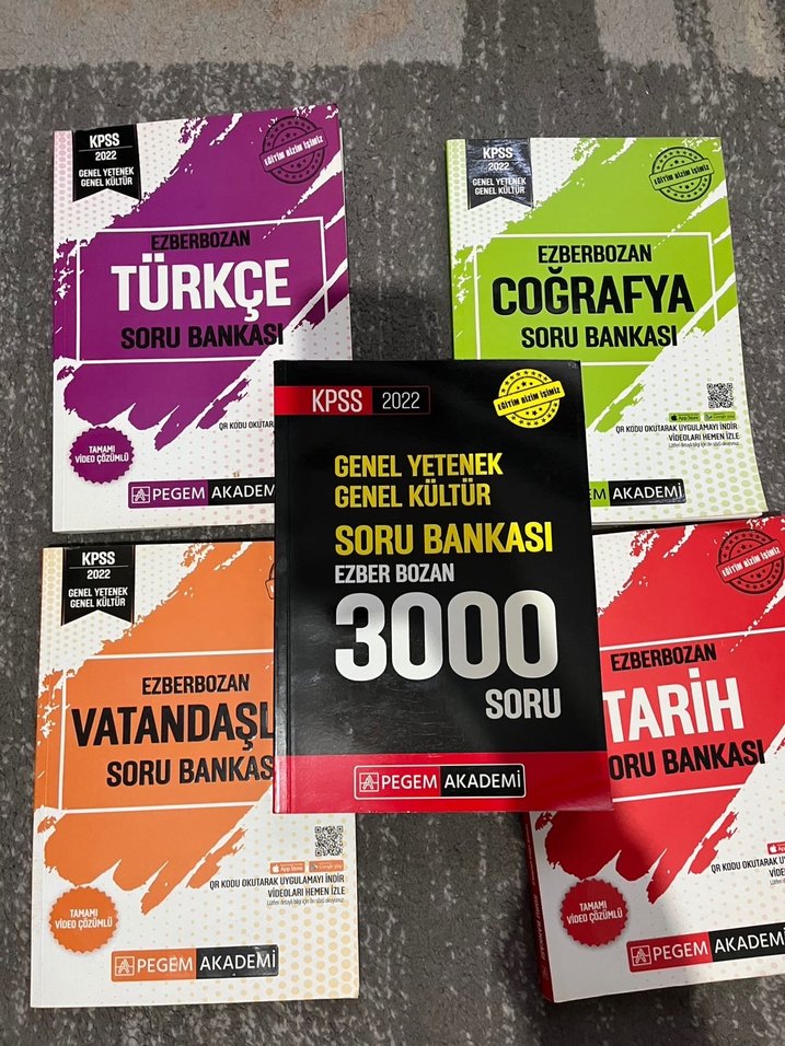 KPSS pegem Ezberbozan Soru Bankası Seti - Görsel 3