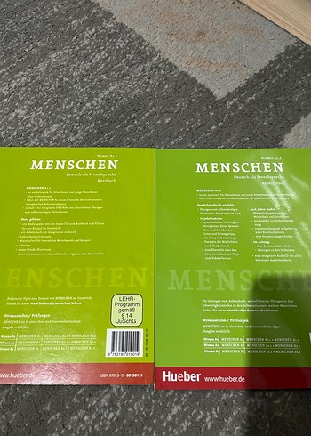 Hueber Menschen Almanca Kurs Kitapları A1.2 - Görsel 2