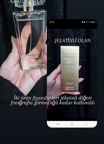 Oriflame giordani gold original 2li fiyat