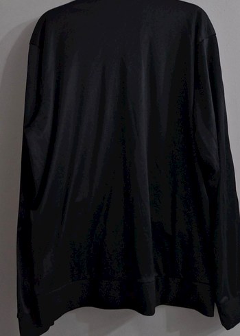 xl Beden Kappa Siyah Fermuarlı Erkek Sweatshirt