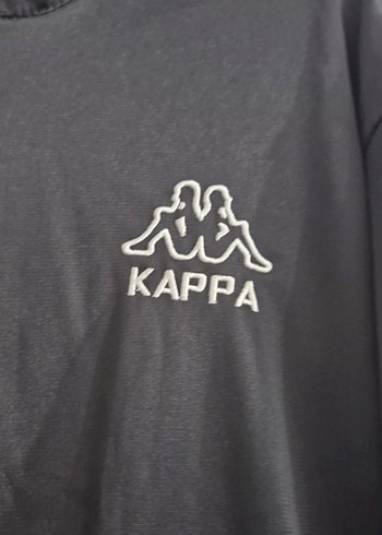 Kappa Kappa Siyah Fermuarlı Erkek Sweatshirt