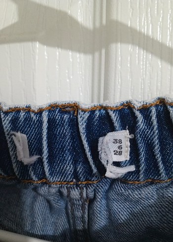 38 Beden Fit Mini Denim Şort