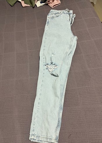 Mavi Jeans Mavi Düğmeli Salaş Midi Kot Pantolon