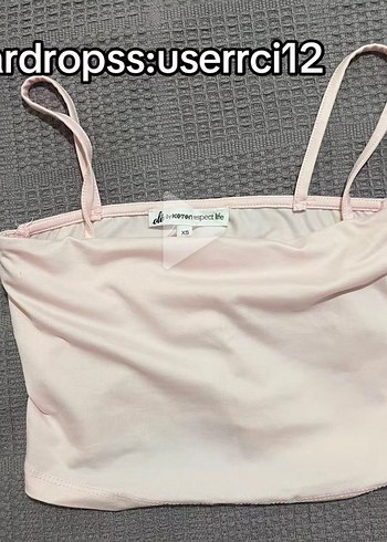 Pembe Straplez Kadın Atlet