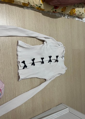 Düğmeli, Uzun Kollu, İnce Örgü Bluz - Görsel 2