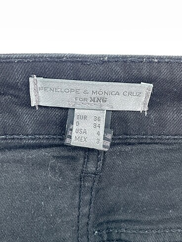 36 Beden siyah Renk Mango Jean / Kot %70 İndirimli.