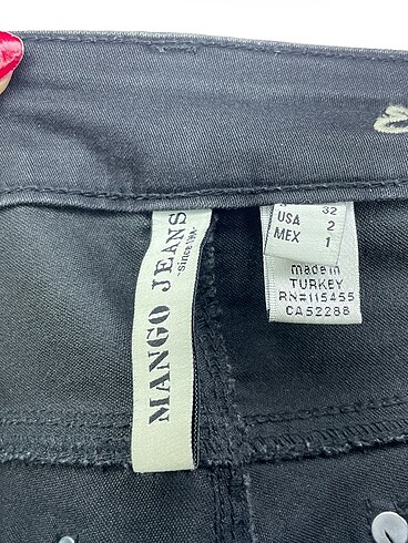 34 Beden siyah Renk Mango Skinny %70 İndirimli.